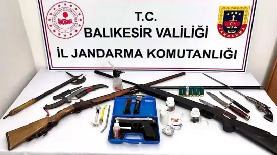Balıkesir'de Geniş Çaplı Uyuşturucu Operasyonu Sonuçlandı