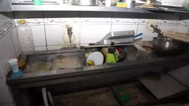 Ceza kesilen fırının ön cephesi