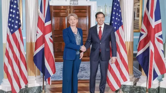 ABD ve İngiltere Dışişleri Bakanları Rubio ve Cooper'dan Stratejik Görüşme