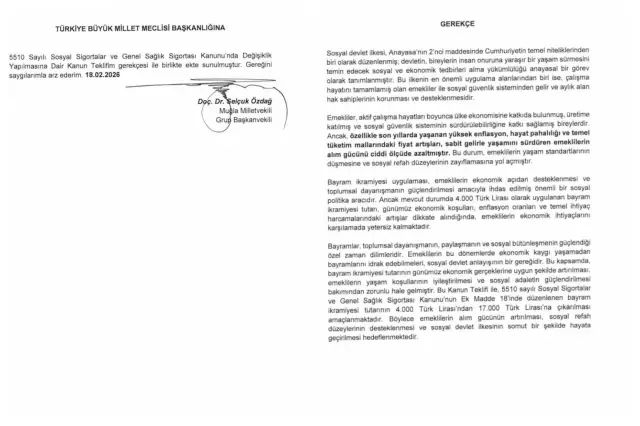 Mecliste ikramiye teklifi tartışması