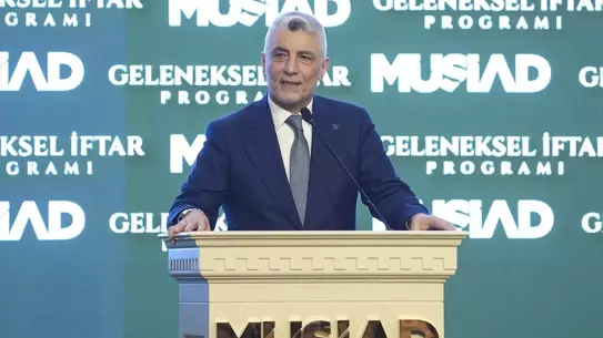 Ticaret Bakanı Bolat’ın konuşması sırasında kullanılan görsel