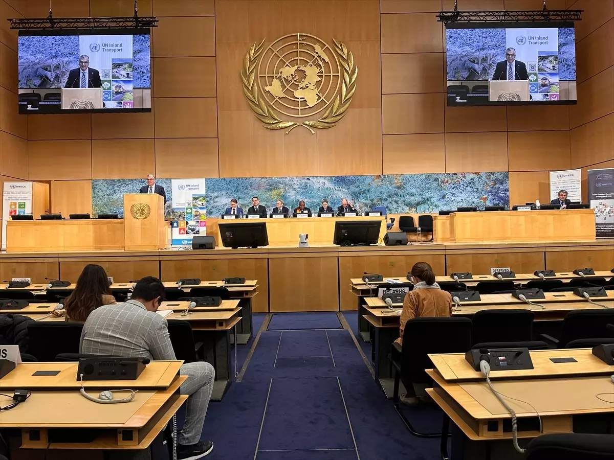 Durmuş Ünüvar, BM Ulaşım Komitesi'nde Türkiye'nin Dijital Vizyonunu Paylaştı