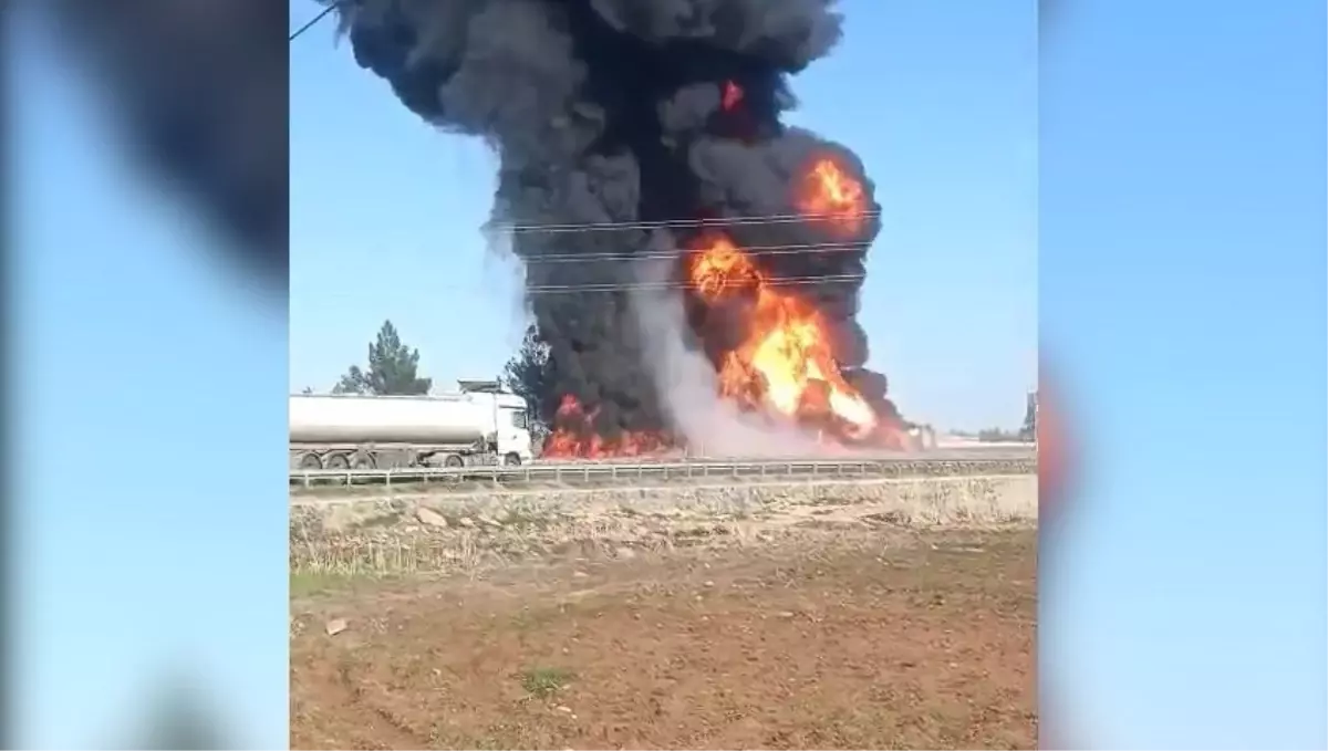 Viranşehir’de Yakıt Yüklü TIR Yangını: Şoför Hastaneye Kaldırıldı