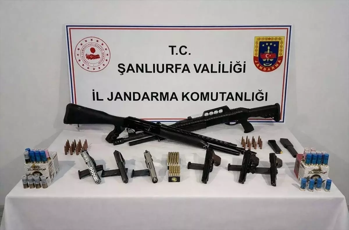 Şanlıurfa’da Silah Kaçakçılığına Büyük Operasyon: 7 Şüpheli Gözaltında