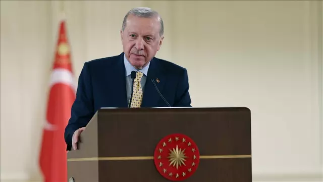 İftar programında konuşma anı