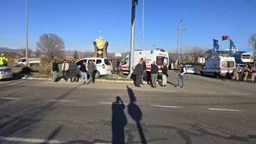 Kaza anındaki ambulans