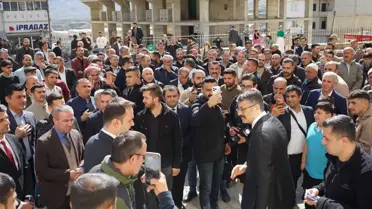 Ali Çelik görevine veda ederken