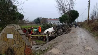Balıkesir İvrindi’de Beton Mikseri Kazası: Bir İşçi Hayatını Kaybetti