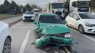 Kazada hasar gören araçlar