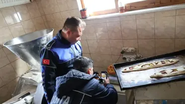 Denetim sırasında çekilen fotoğraf