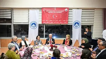 İftar sofrasında Kırklareli Valisi ve şehit aileleri