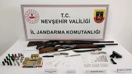 Nevşehir'de Uyuşturucu Kaçakçılığına Büyük Darbe: 4 Şahıs Tutuklandı