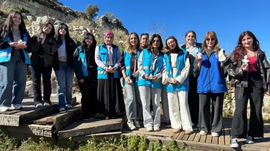 Genç sanatçılar tarafından yapılan seramik eserler