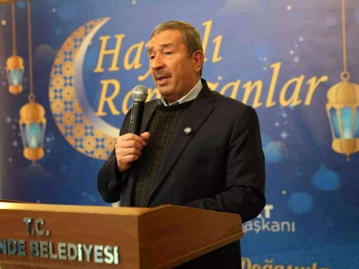 Darende Belediyesi Ramazan İftarında Birlik ve Dayanışma Mesajı Verdi