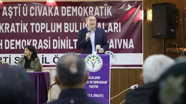 DEM Parti etkinliği Siirt