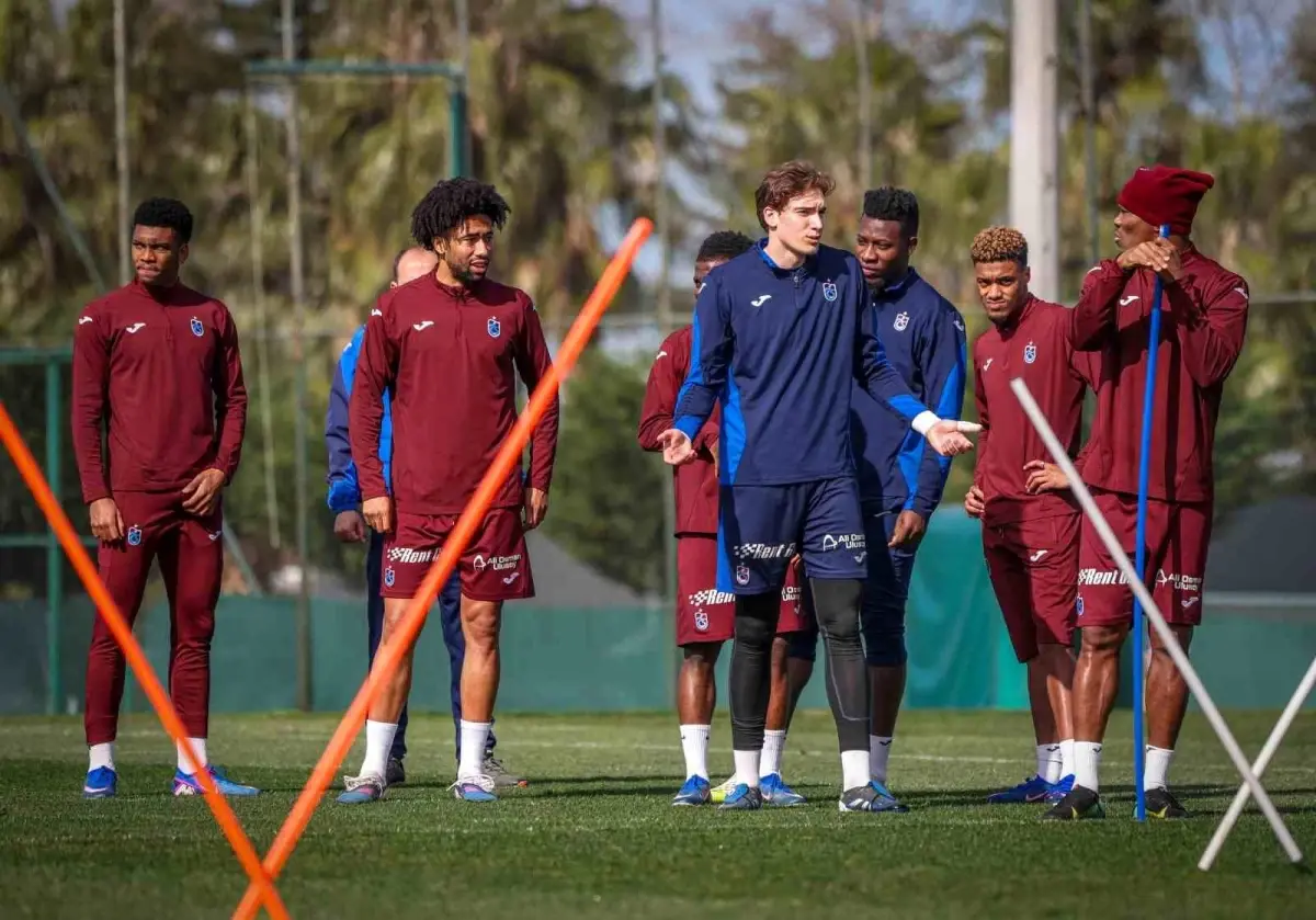 Trabzonspor takımı Gaziantep'e doğru yola çıkıyor