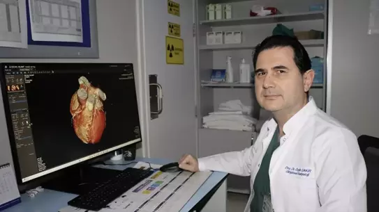 10 saniyede kalp damarları görüntüsü