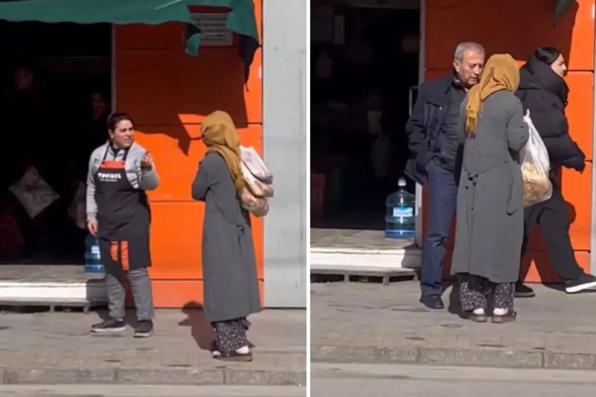 Eskişehir fırınında yaşanan olayın fotoğrafı