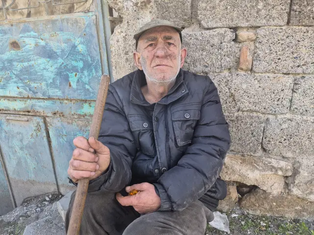 Metruk evin iç kısmı