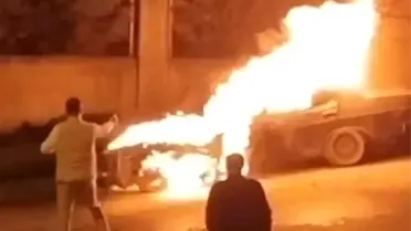 Tuzla’da Park Halindeki Otomobilde Aniden Çıkan Yangın Söndürüldü