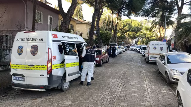 Polis ekiplerinin çalışma anı