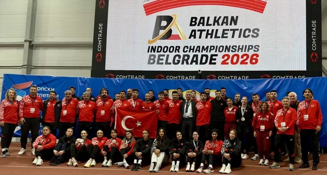 Türkiye, Balkan Atletizm Şampiyonası'nda 14 Madalya ile Birinci Oldu