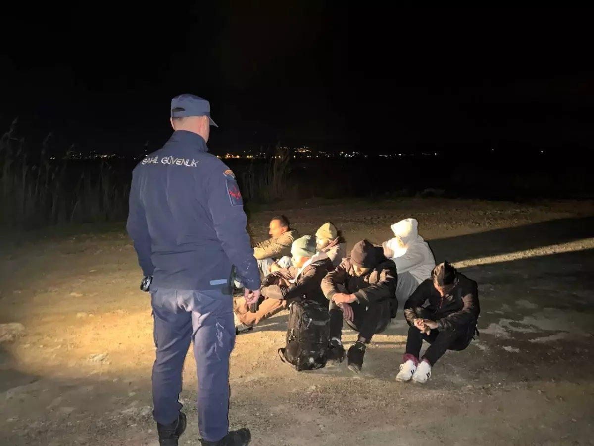 Aliağa’da 30 Düzensiz Göçmen Sahil Güvenliği Tarafından Yakalandı