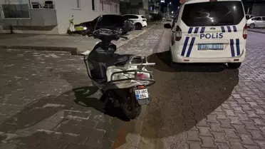 Kazada kullanılan motosiklet