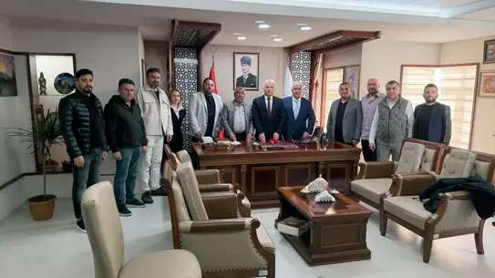 Çorum İş Dünyası Üyeleri Antalya Müftüsü Yığman'ı Karşılamaya Gitti