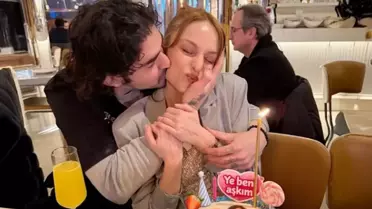 Nilperi Şahinkaya’nın 37. Yaş Gününde Baturalp Bekar’ın Hazırladığı Şaşırtıcı Pasta Sürprizi