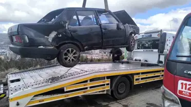 Yozgat'ta Otomobil Mezarlığa Çarptı: İki Yaralı