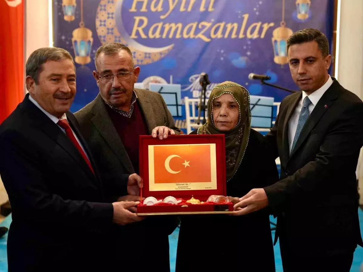 Darende Belediyesi'nden Şehit Aileleri ve Gaziler İçin Ramazan İftar Etkinliği