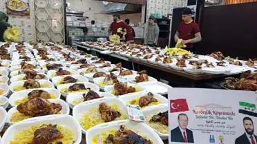 Ramazan iftar dağıtım etkinliği