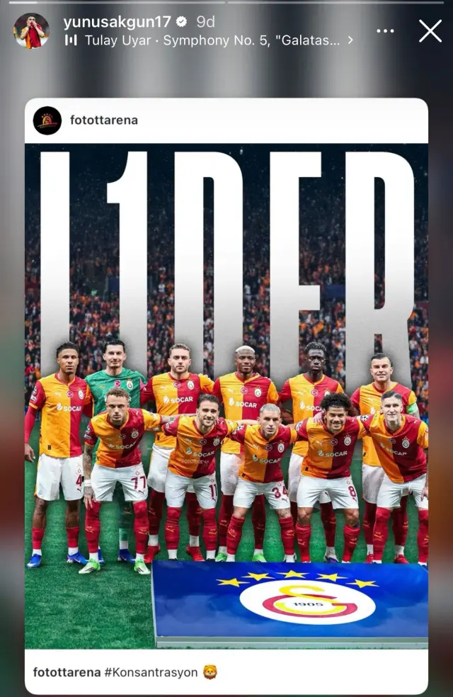 Yunus Akgün'ün sosyal medya gönderisi