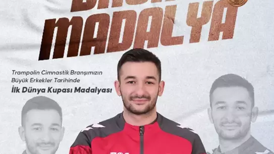 İzmirli Trampolin Şampiyonları Dünya Kupası’nda Gümüş ve Bronz Kazandı