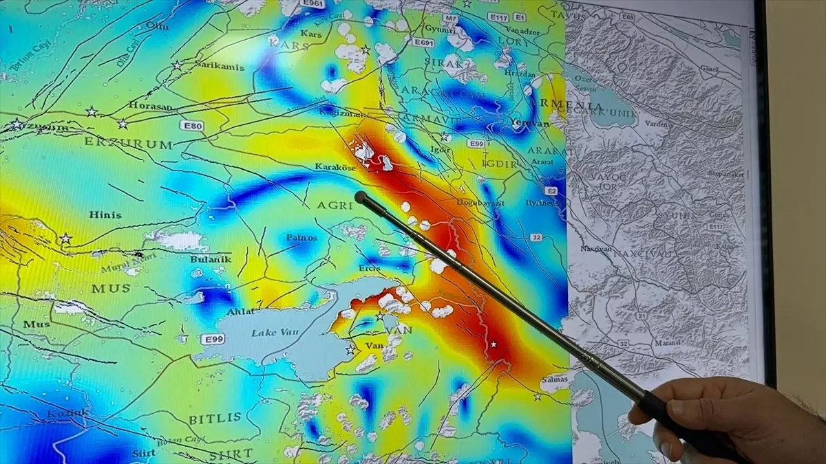 Van Gölü Doğusunda 230 km Uzunluğunda Yeni Fay Zonu Belirlendi