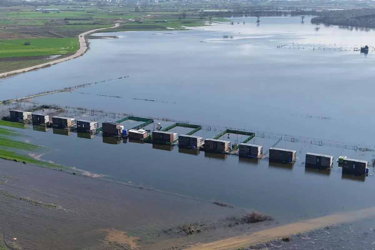Ulaabat Gölü’nün su seviyesinin yükselmesi