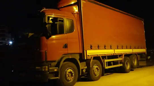 Kaza sonrası çekilen fotoğraf