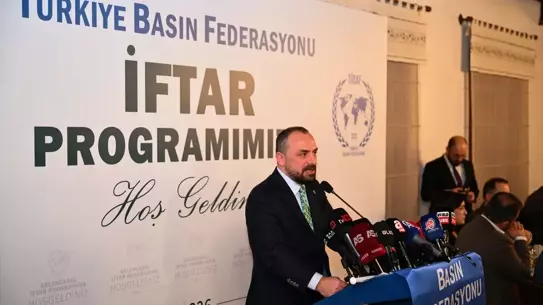 Faruk Acar, Türkiye Basın Federasyonu’nun iftar programında değerler ve inanç vurgusu yaptı