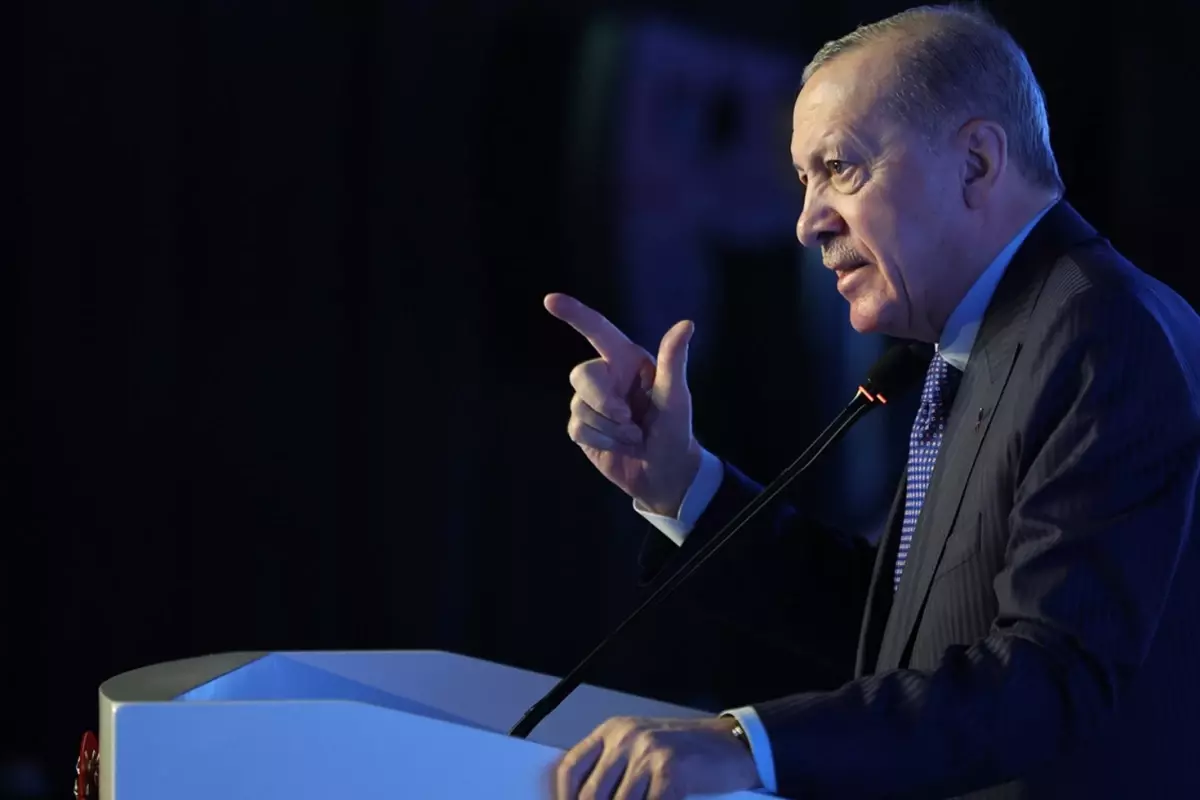 Erdoğan NATO tatbikatında konuşma yapıyor