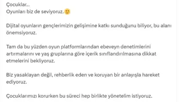 Bakan Göktaş konuşma sırasında