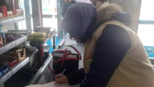 Erzincan Otlukbeli'de Gıda Güvenliği Denetimi: Marketler ve Tüketim Alanları İncelendi