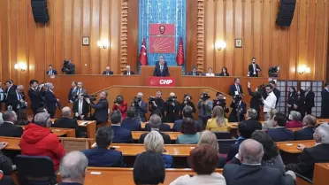 Toplantı sırasında kullanılan sunum görseli