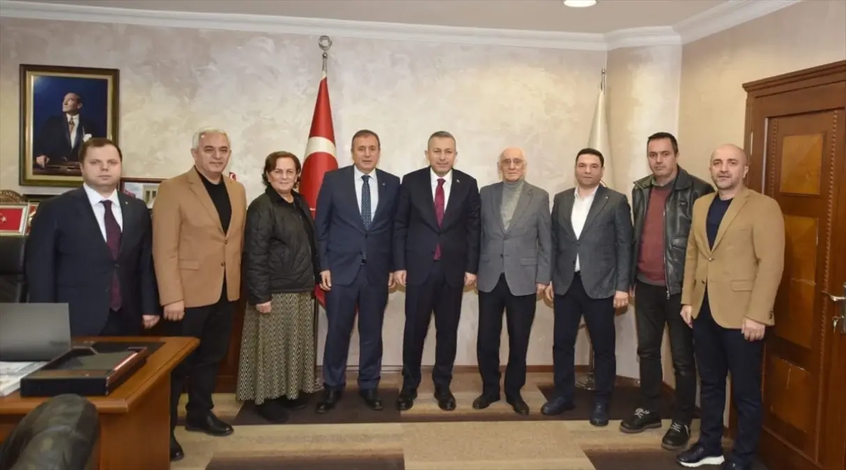 Trabzon Valisi Tahir Şahin, TTSO'yu Ziyaret Ederek Şehrin Turizm ve Sanayi Potansiyelini İnceledi