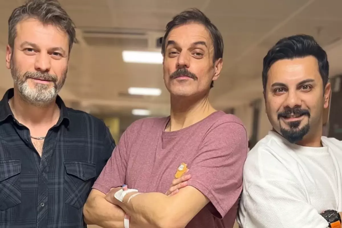 Ufuk Özkan'ın karaciğer nakli sonrası fotoğrafı