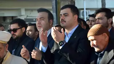 Cenaze töreninden bir kare