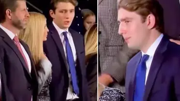 Barron Trump'ın Görüntüsü Sosyal Medyada 'Babasının Kopyası' Tepkilerini Çekti