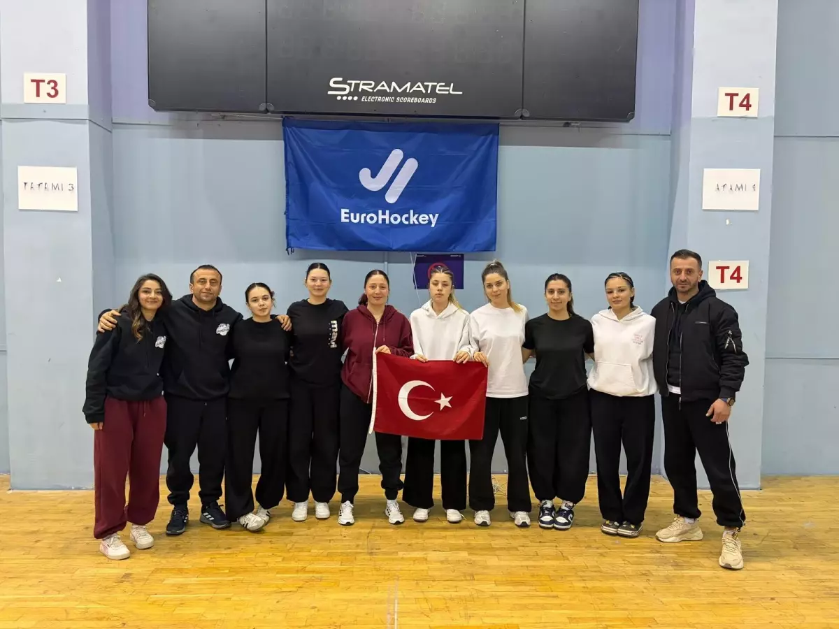 Gürcistan hokey takımı Avrupa Şampiyonası'nda