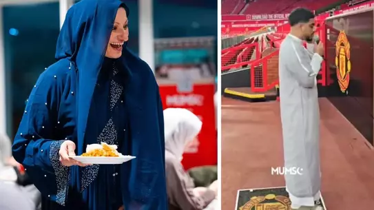 Old Trafford’da Ramazan İftarı: Ezan Sesi Stadyumu Sararken