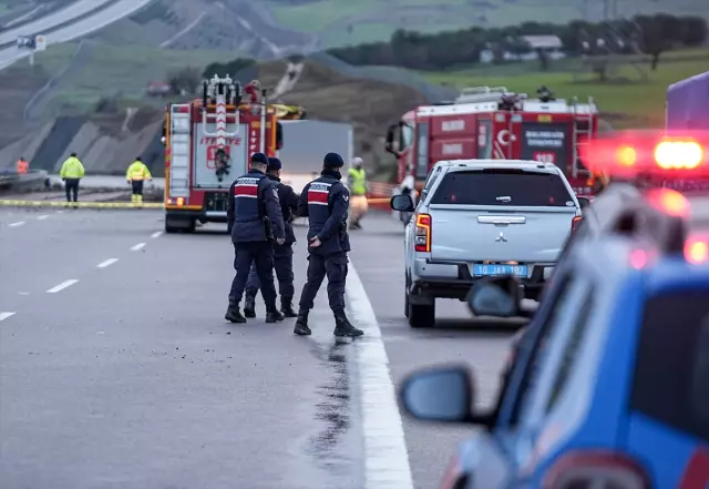 Kaza sonrası inceleme ekibi